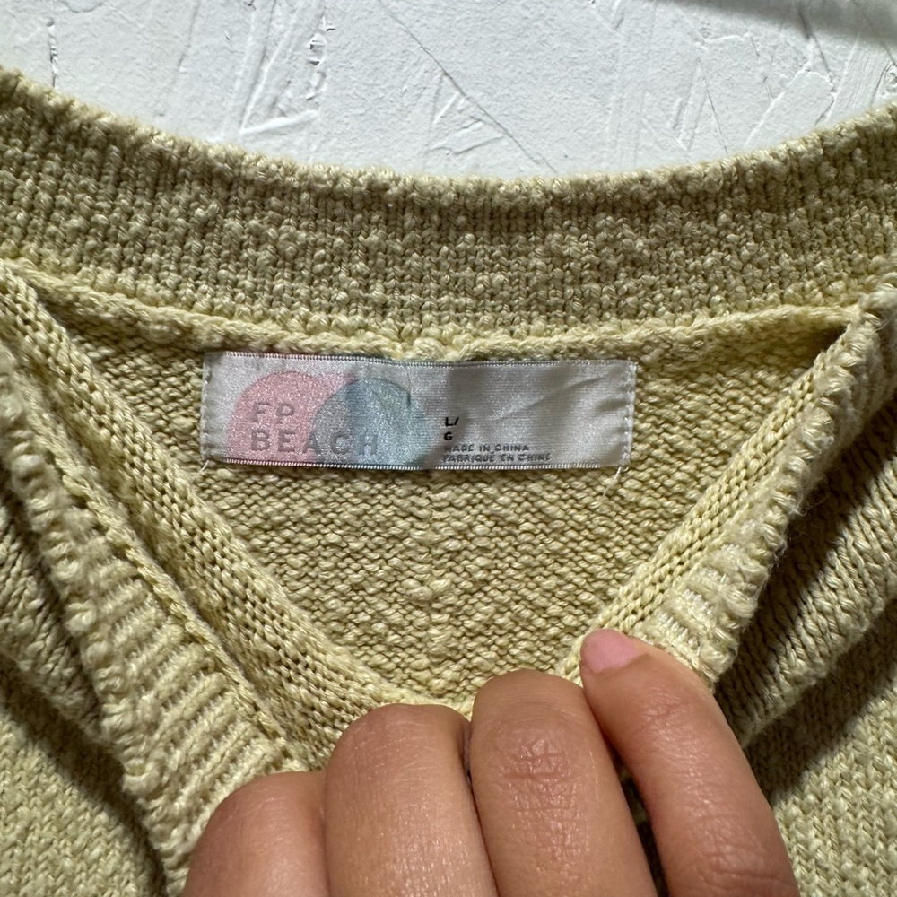 Free People Beach Rio Sweater Maxi strapless‎ - Picture 4 of 5
